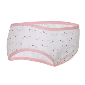 Girls Printed Concealed Padded Briefs