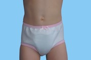 Girls drop down trainer pants (plain)