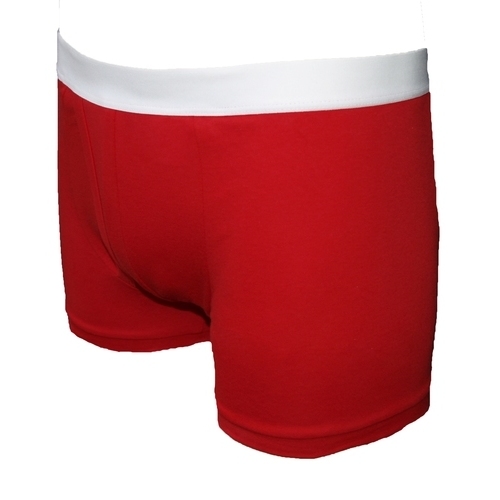 Mens Inco-Elite Trunk With Built in Pad- RED(6001R)