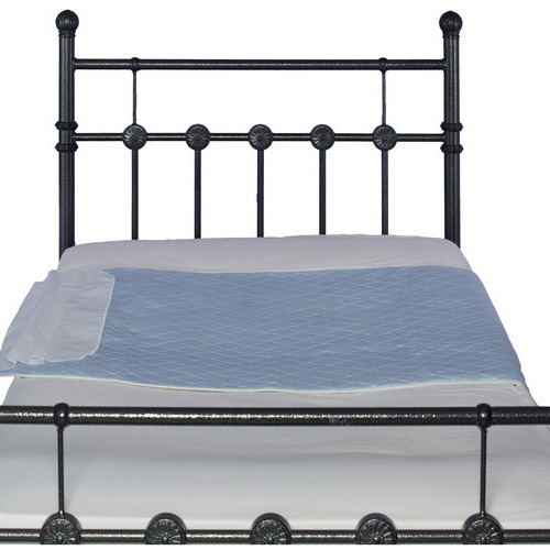 Super Kingsize Bound Bed Pad  with wings - 90cm x 180cm (2527)