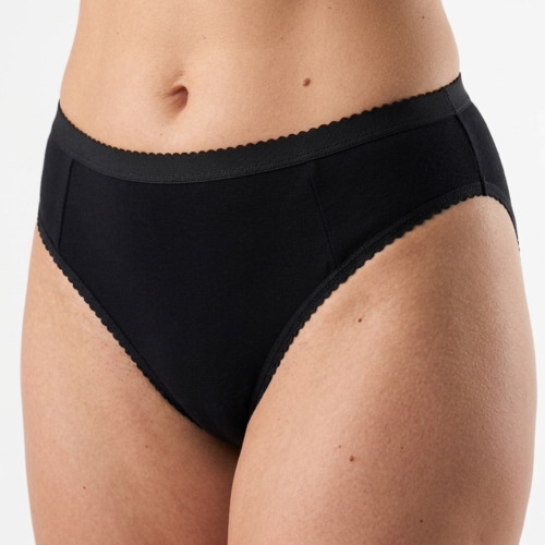 Ladies high leg incontinence brief from the womens incontinence product range.