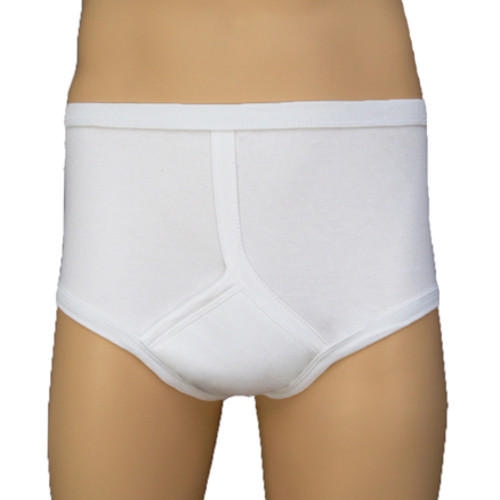 Traditional men's Washable Incontinence Briefs (y fronts) from the men's washable incontinence product range.