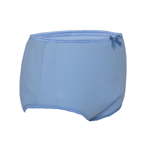 Girls protective incontinence briefs, pants from the childrens incontinence product range.