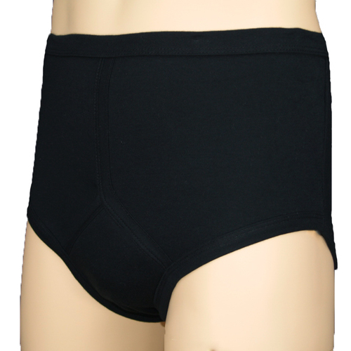 Traditional men's Reusable Incontinence Briefs (y fronts) from the men's washable incontinence product range.